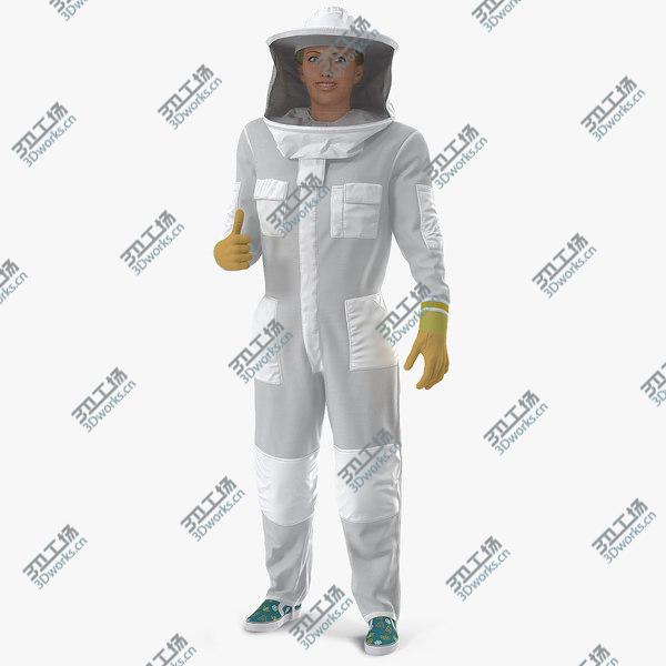 images/goods_img/20210312/Woman Beekeeper in Suit Rigged 3D/1.jpg